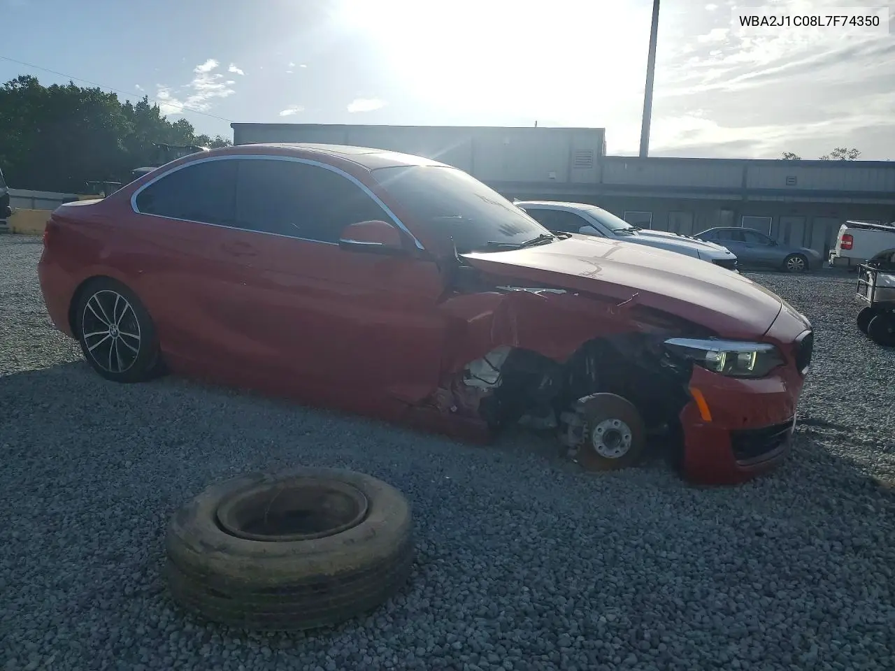2020 BMW 230I VIN: WBA2J1C08L7F74350 Lot: 62092696