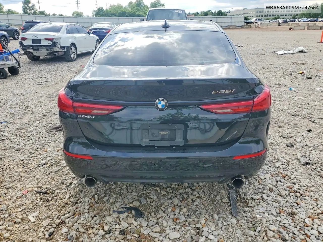 2021 BMW 228I VIN: WBA53AK09M7J47654 Lot: 50909706