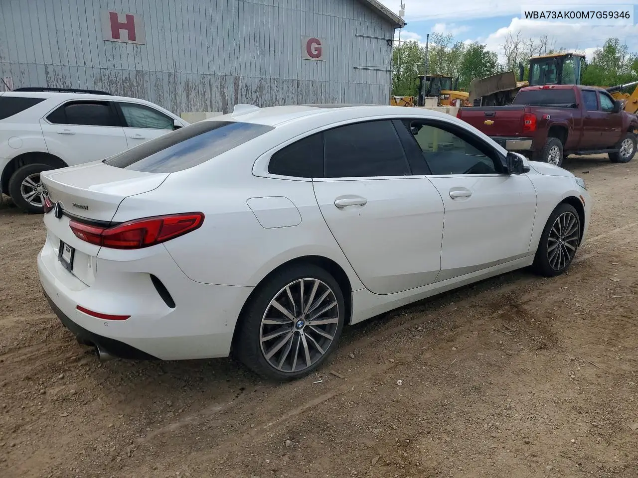 2021 BMW 228Xi VIN: WBA73AK00M7G59346 Lot: 54194806