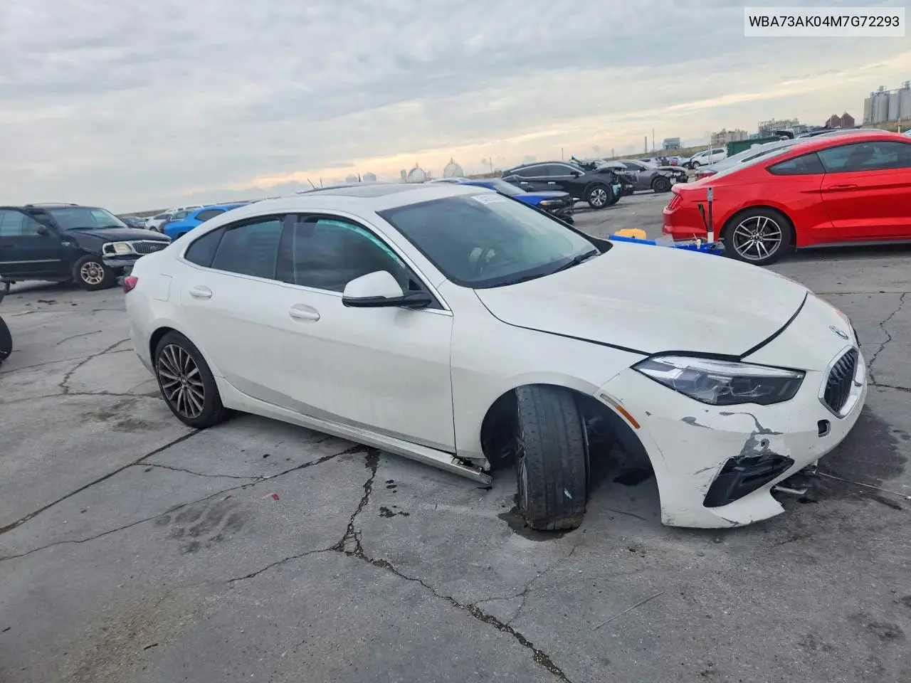 2021 BMW 228Xi VIN: WBA73AK04M7G72293 Lot: 54393066