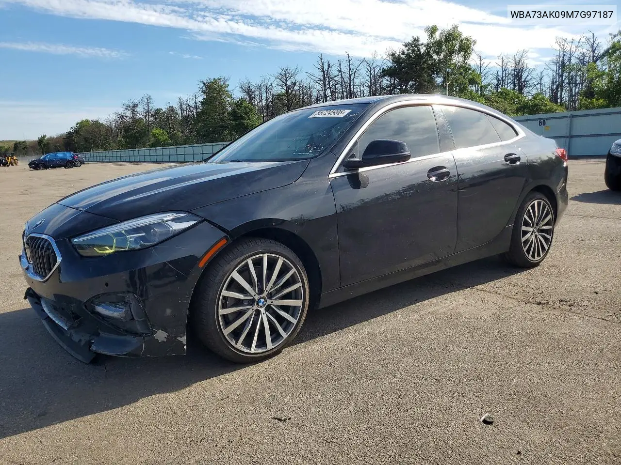 2021 BMW 228Xi VIN: WBA73AK09M7G97187 Lot: 55724986