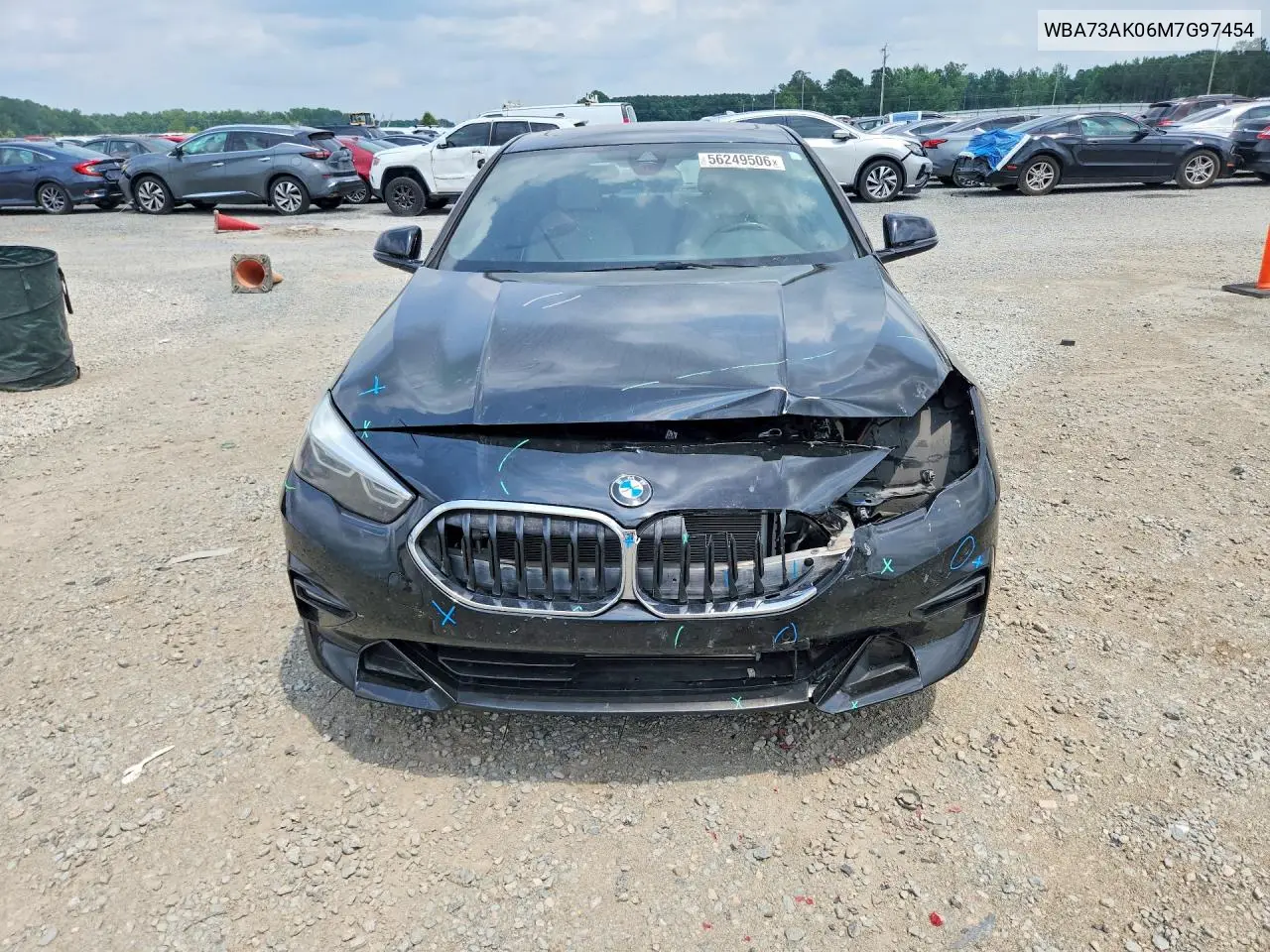 2021 BMW 228IxDrive Gran Coupe VIN: WBA73AK06M7G97454 Lot: 56249506