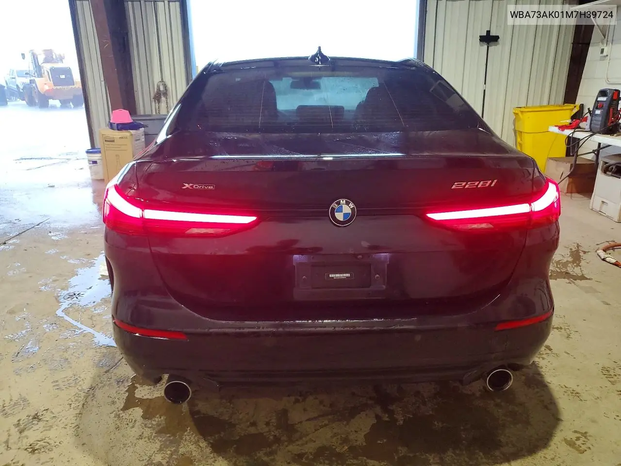 2021 BMW 228Xi VIN: WBA73AK01M7H39724 Lot: 56321256