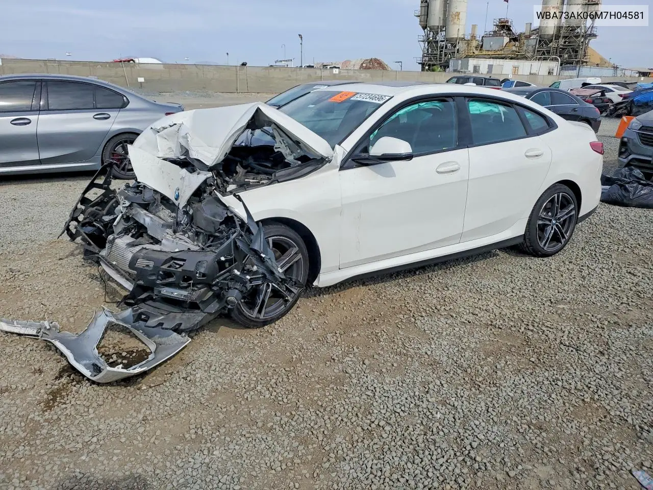 2021 BMW 228Xi VIN: WBA73AK06M7H04581 Lot: 57234696