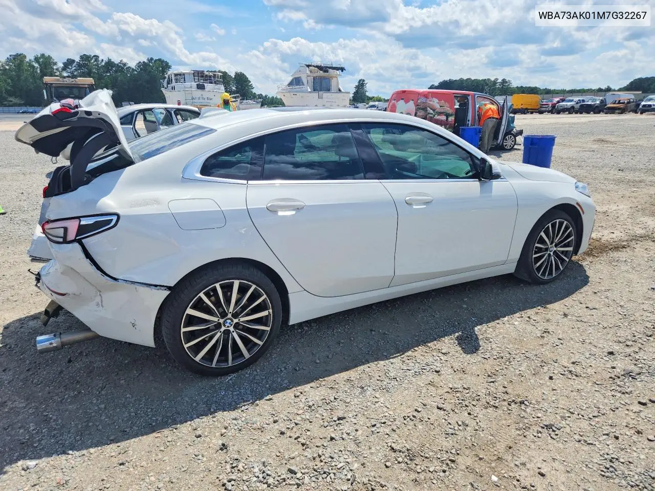 2021 BMW 228Xi VIN: WBA73AK01M7G32267 Lot: 57238746