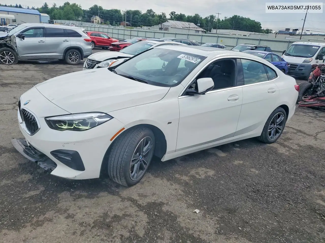 2021 BMW 228Xi VIN: WBA73AK05M7J31055 Lot: 57662976