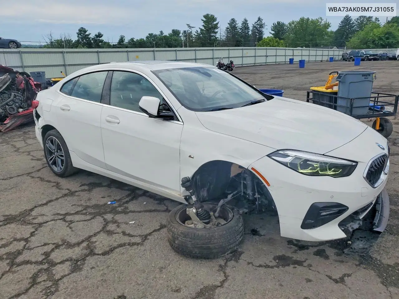 2021 BMW 228Xi VIN: WBA73AK05M7J31055 Lot: 57662976