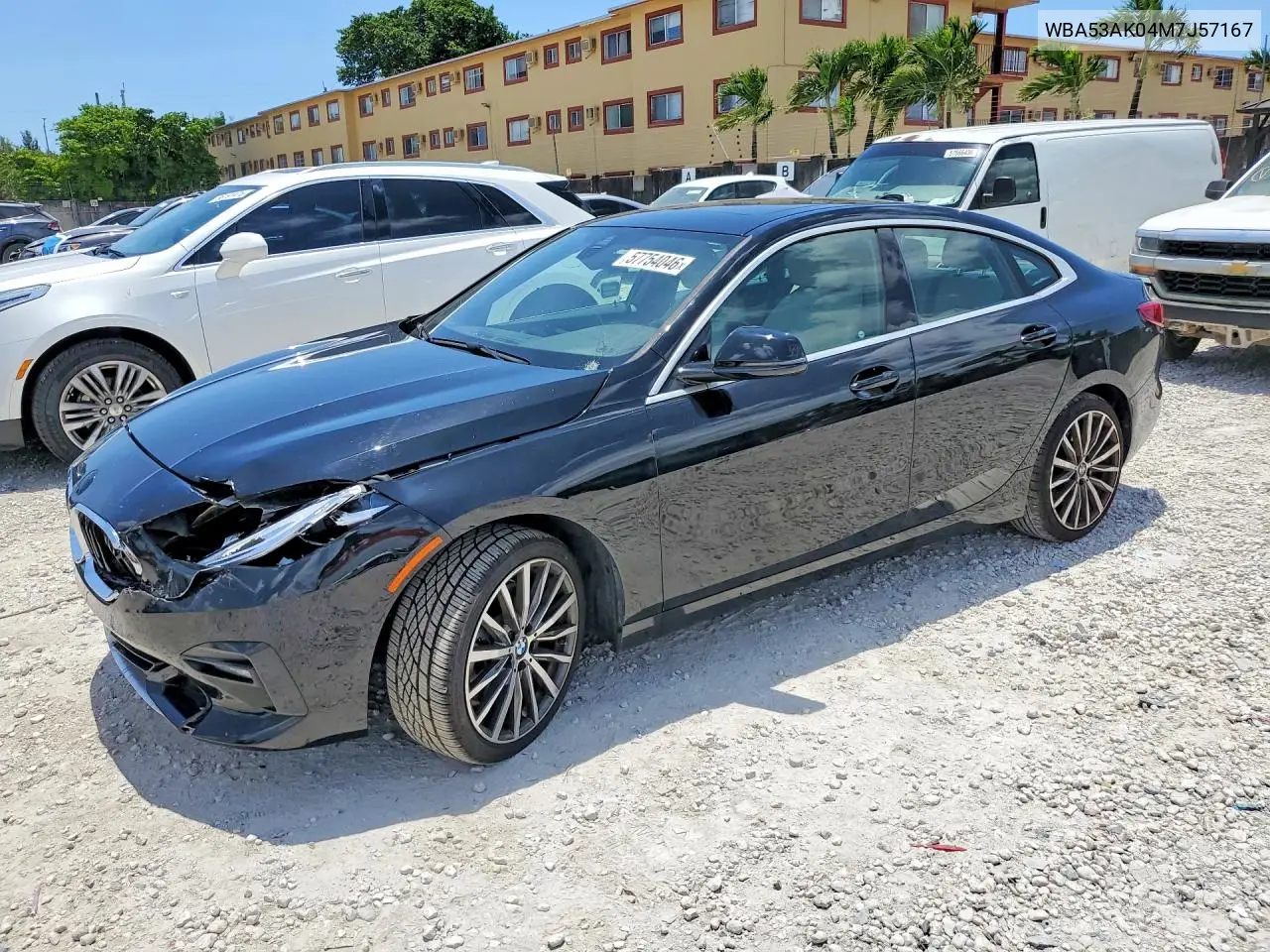 2021 BMW 228I VIN: WBA53AK04M7J57167 Lot: 57754046