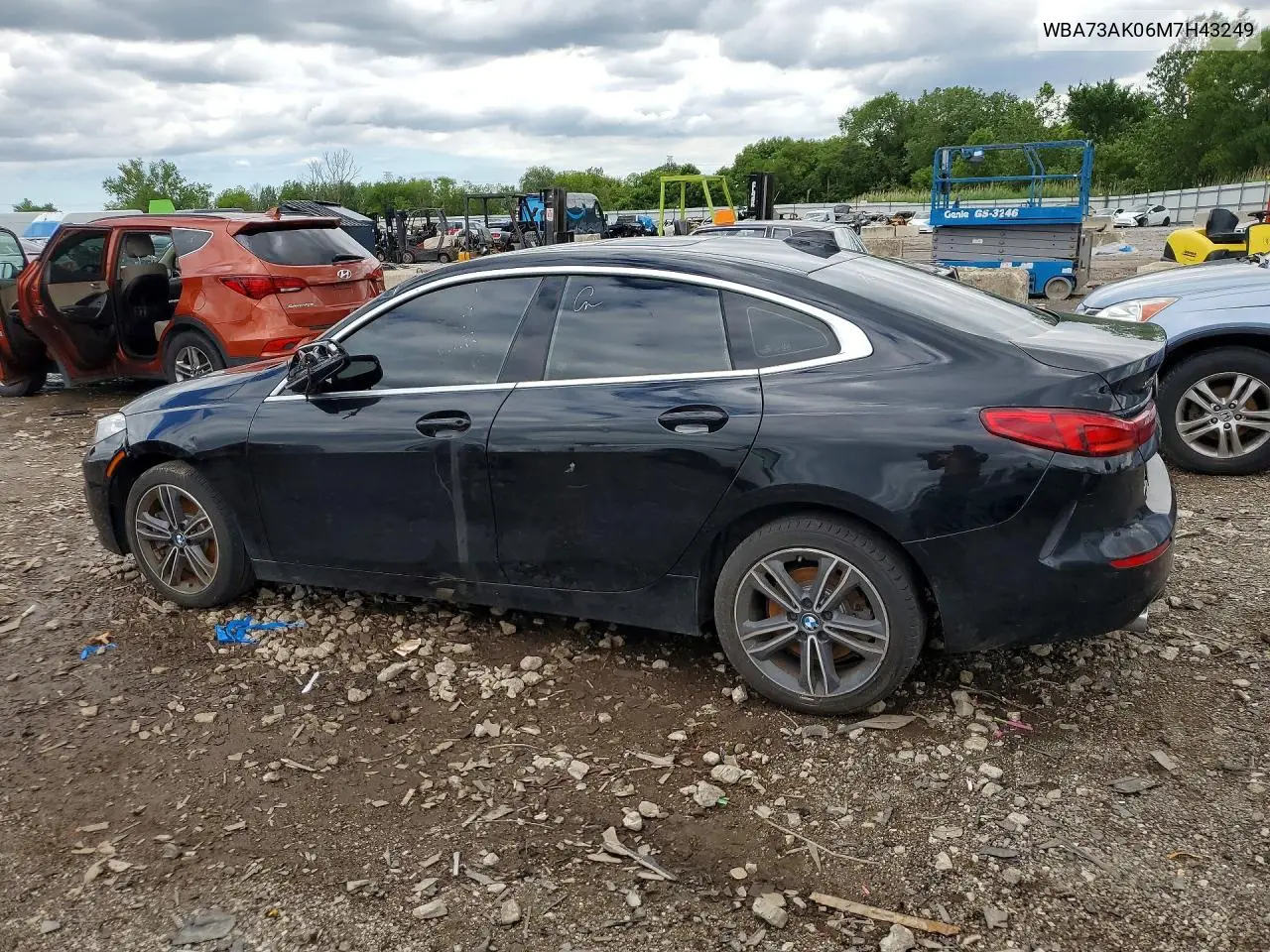 2021 BMW 228Xi VIN: WBA73AK06M7H43249 Lot: 57935356