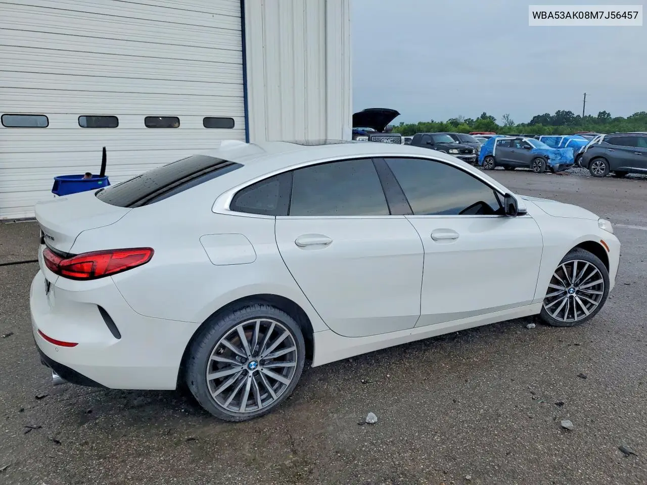 2021 BMW 228I VIN: WBA53AK08M7J56457 Lot: 58047836