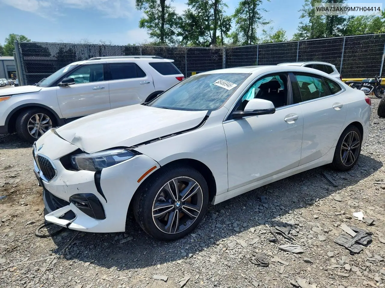 2021 BMW 228Xi VIN: WBA73AK09M7H04414 Lot: 58466946