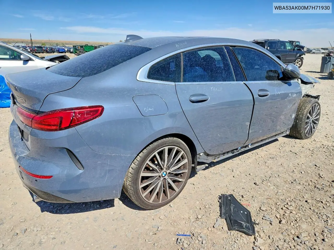 WBA53AK00M7H71930 2021 BMW 228I