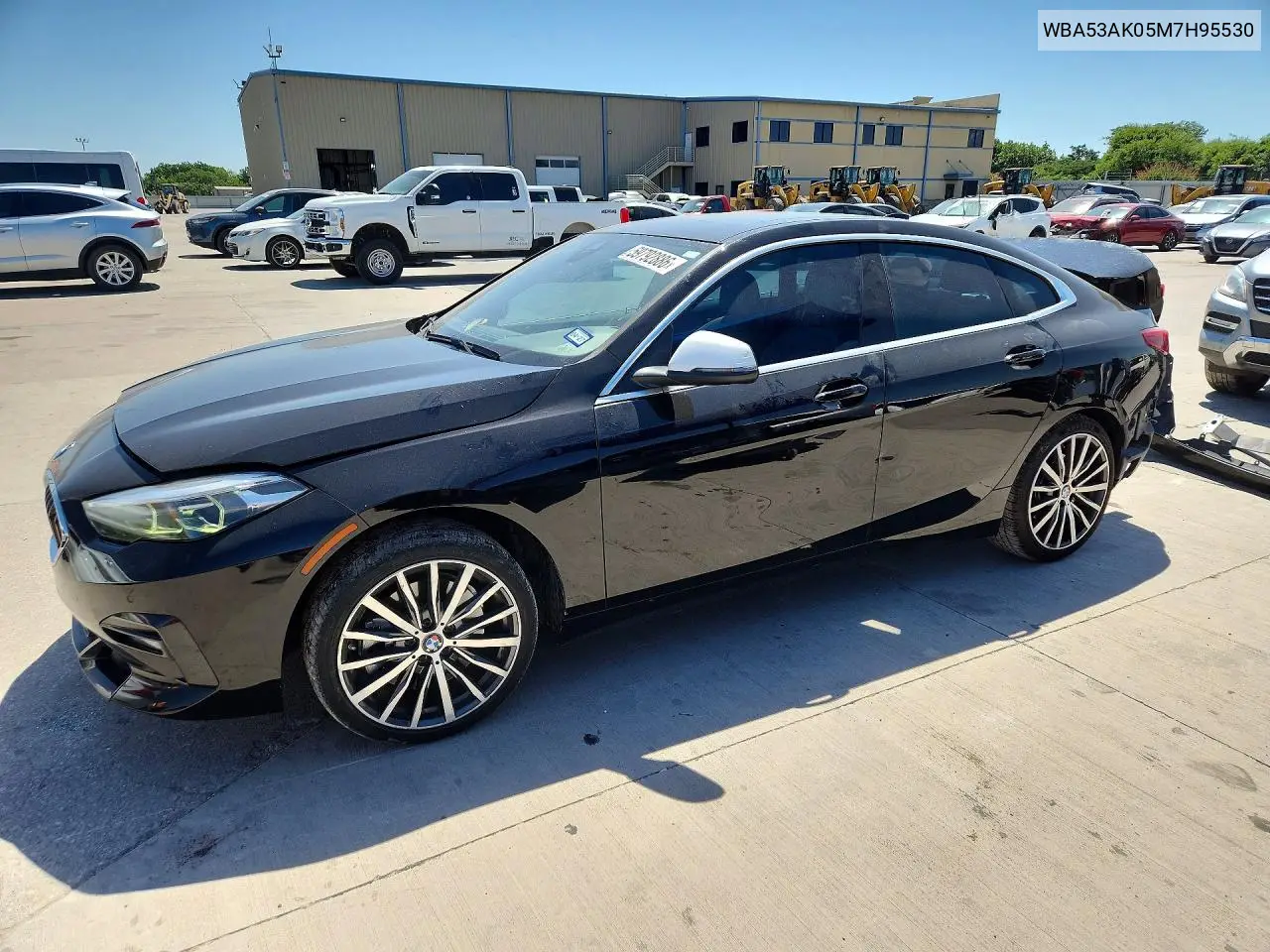 2021 BMW 228I VIN: WBA53AK05M7H95530 Lot: 59792886