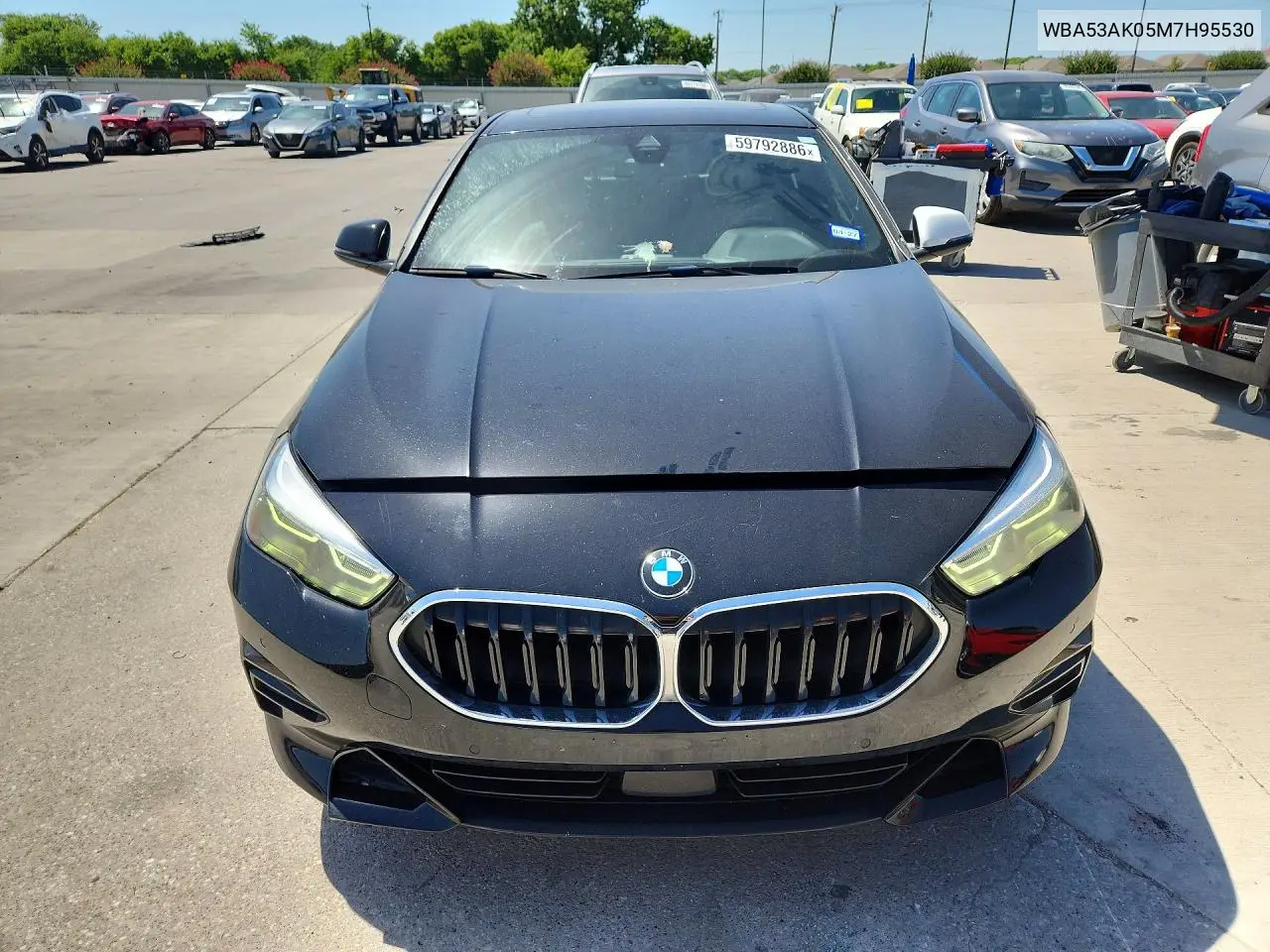 2021 BMW 228I VIN: WBA53AK05M7H95530 Lot: 59792886