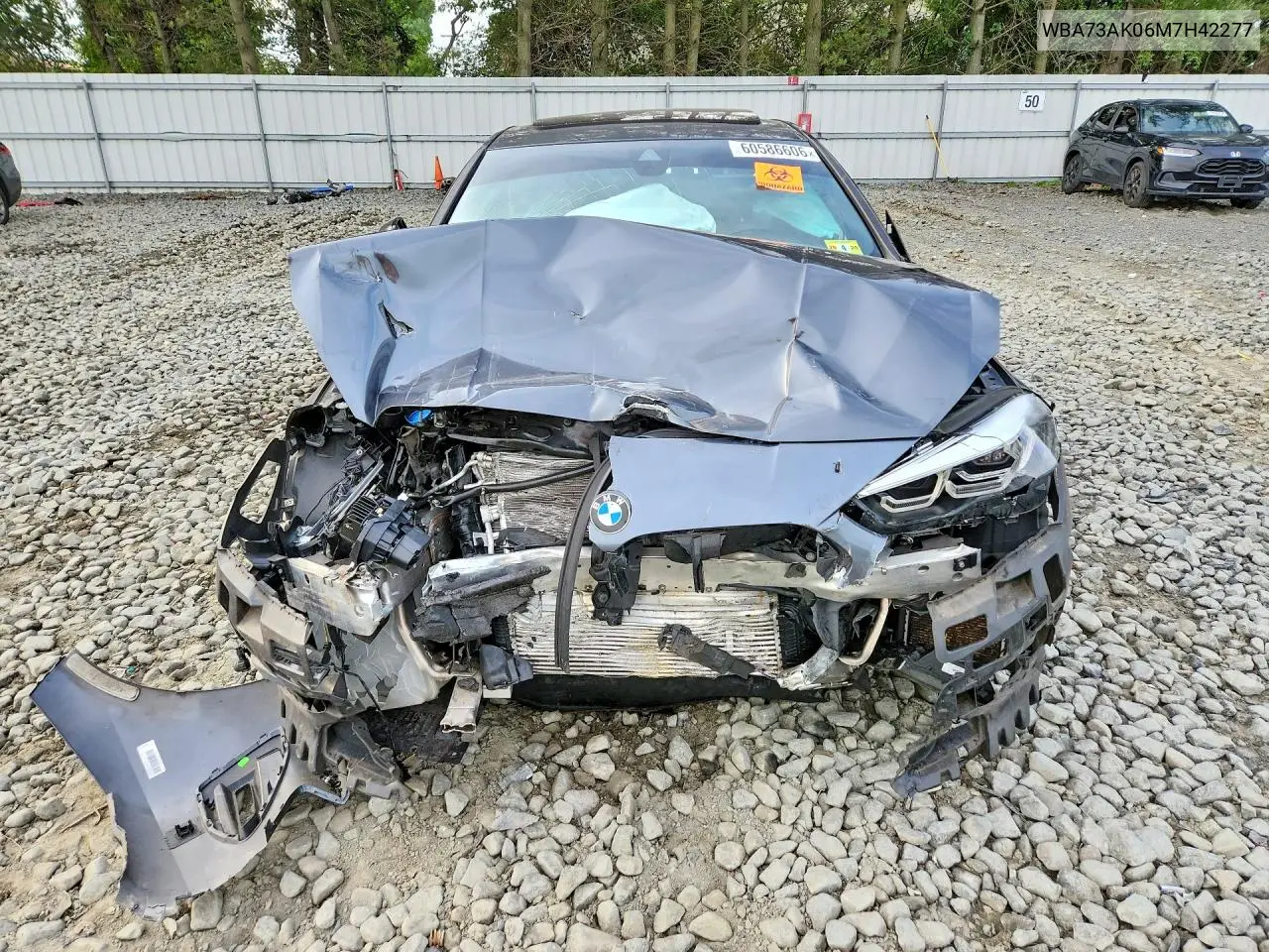 2021 BMW 228Xi VIN: WBA73AK06M7H42277 Lot: 60586606