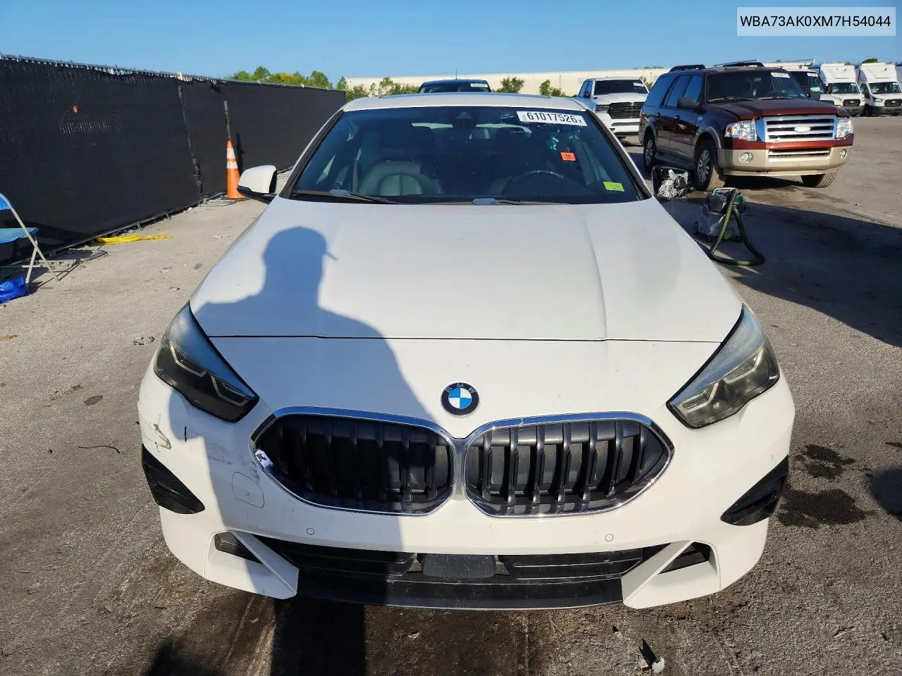 2021 BMW 228Xi VIN: WBA73AK0XM7H54044 Lot: 61017526