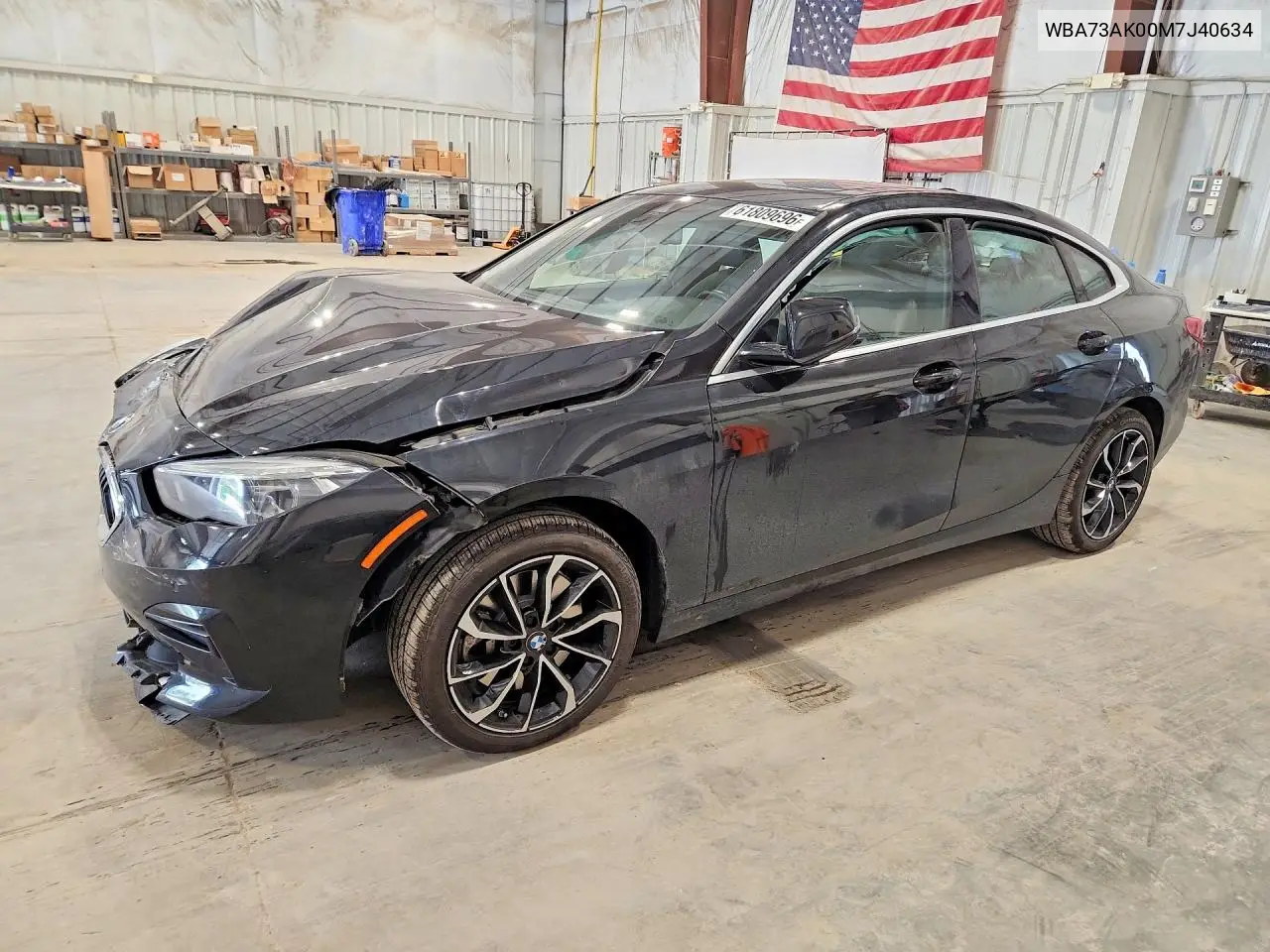 2021 BMW 228Xi VIN: WBA73AK00M7J40634 Lot: 61809696