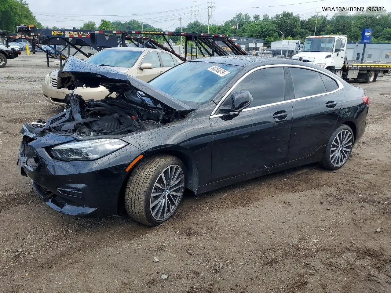 2022 BMW 228I VIN: WBA53AK03N7J96334 Lot: 56353676