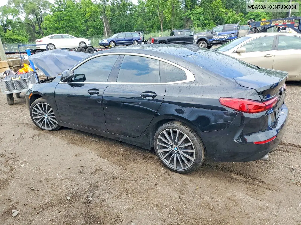 2022 BMW 228I VIN: WBA53AK03N7J96334 Lot: 56353676