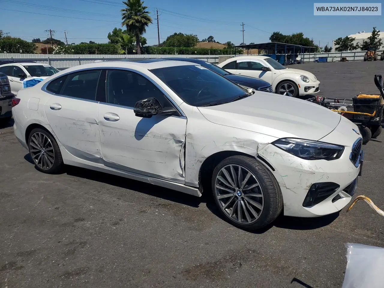 2022 BMW 228Xi VIN: WBA73AK02N7J84023 Lot: 57395366