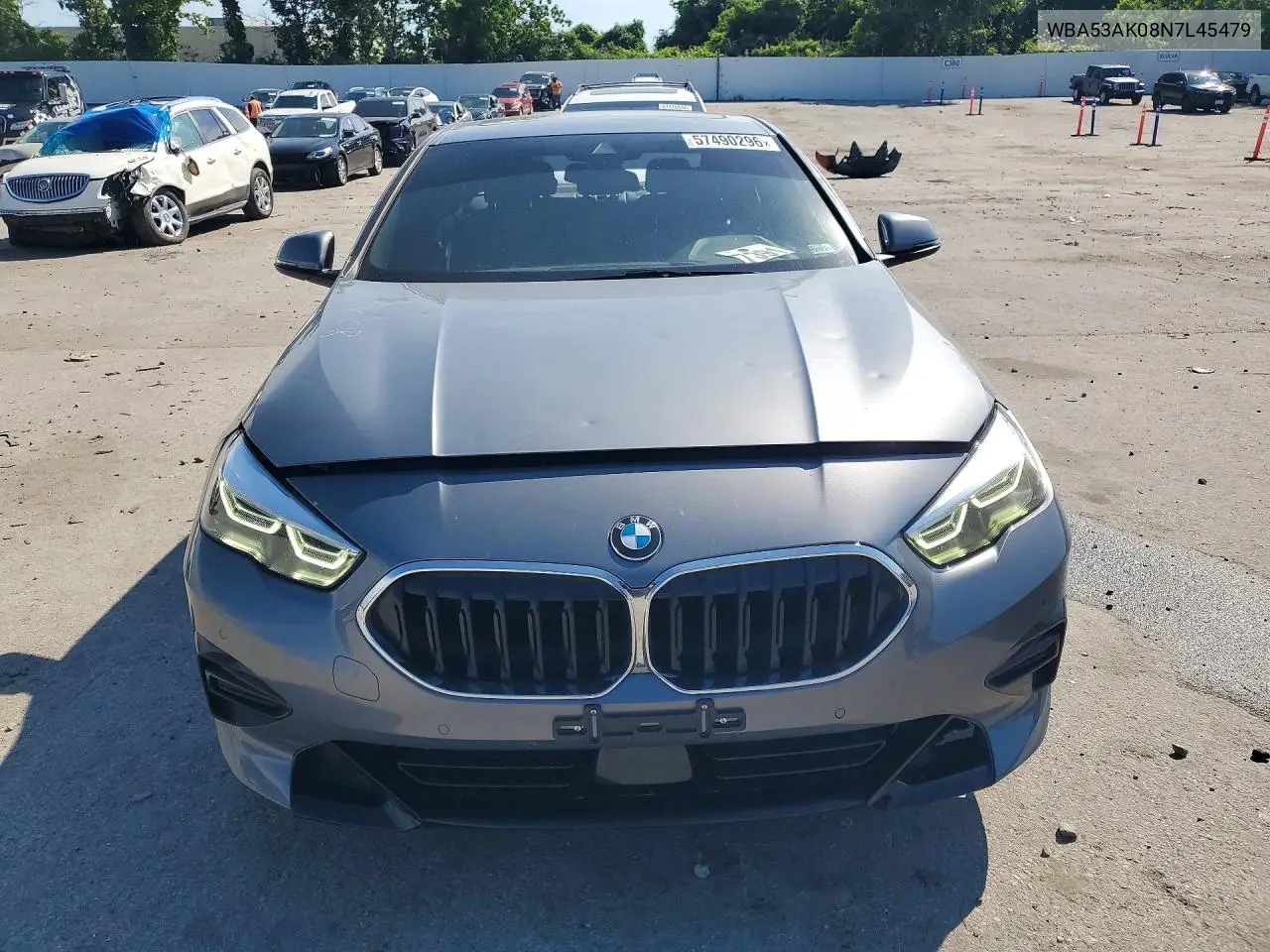 2022 BMW 228I VIN: WBA53AK08N7L45479 Lot: 57490296