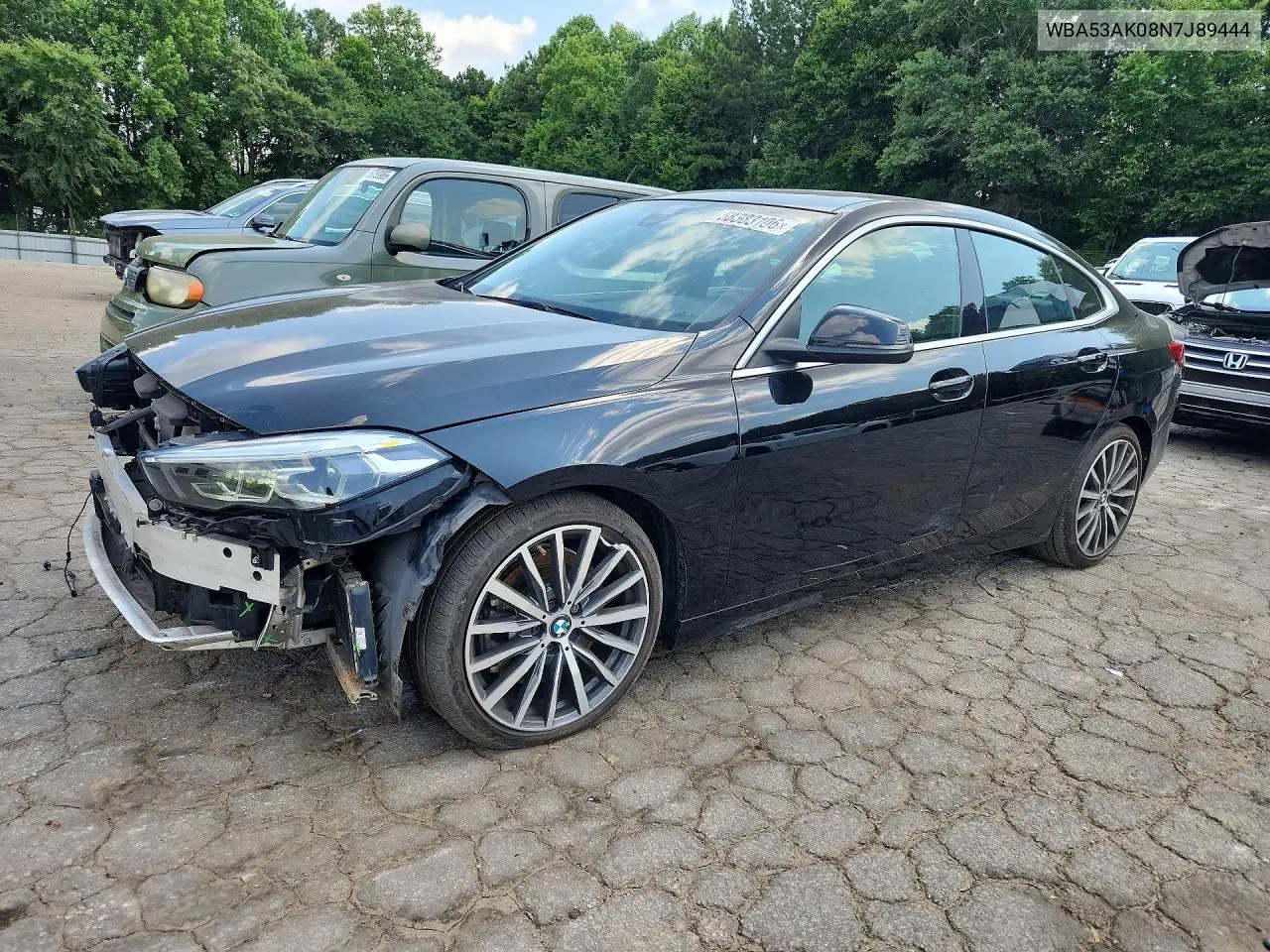 2022 BMW 228I VIN: WBA53AK08N7J89444 Lot: 58383106