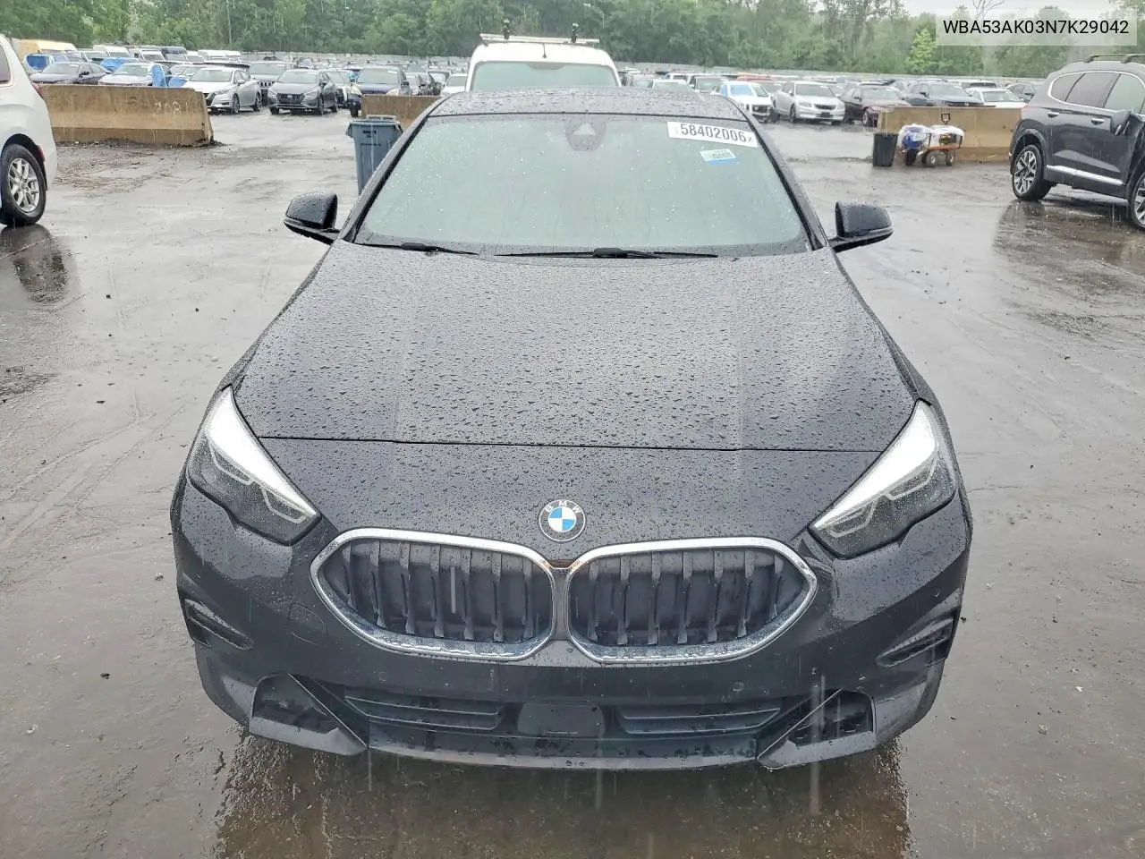 2022 BMW 228I VIN: WBA53AK03N7K29042 Lot: 58402006