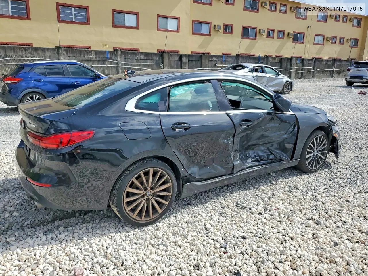 2022 BMW 228Xi VIN: WBA73AK01N7L17015 Lot: 58745936