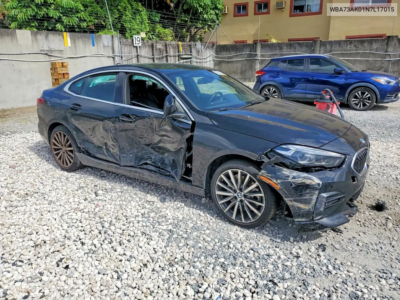 2022 BMW 228Xi VIN: WBA73AK01N7L17015 Lot: 58745936