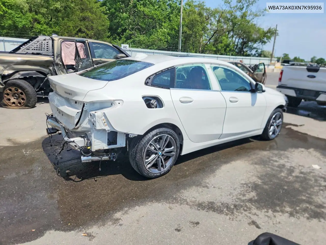 2022 BMW 228Xi VIN: WBA73AK0XN7K95936 Lot: 79135455