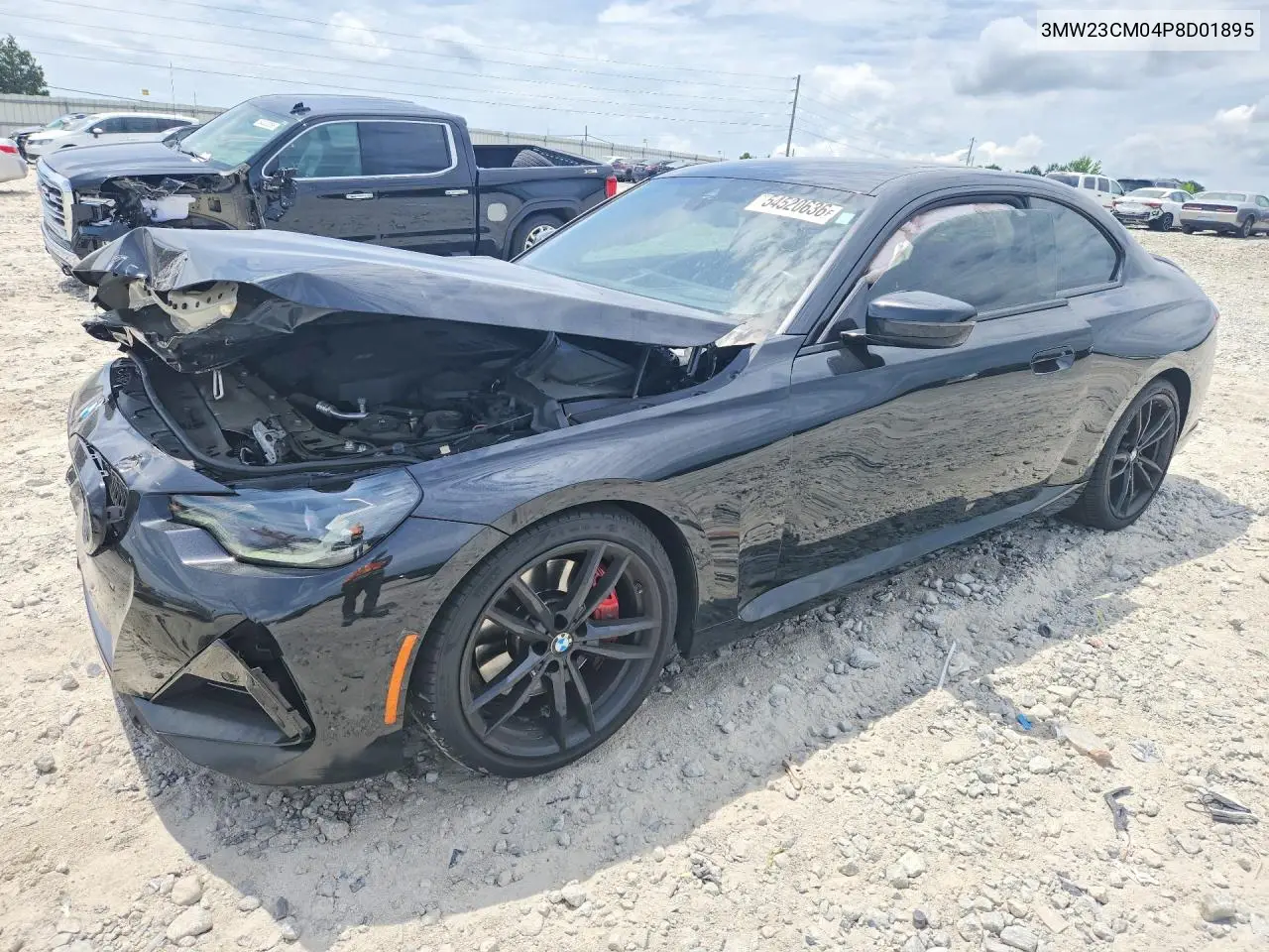 2023 BMW 230I VIN: 3MW23CM04P8D01895 Lot: 54520636