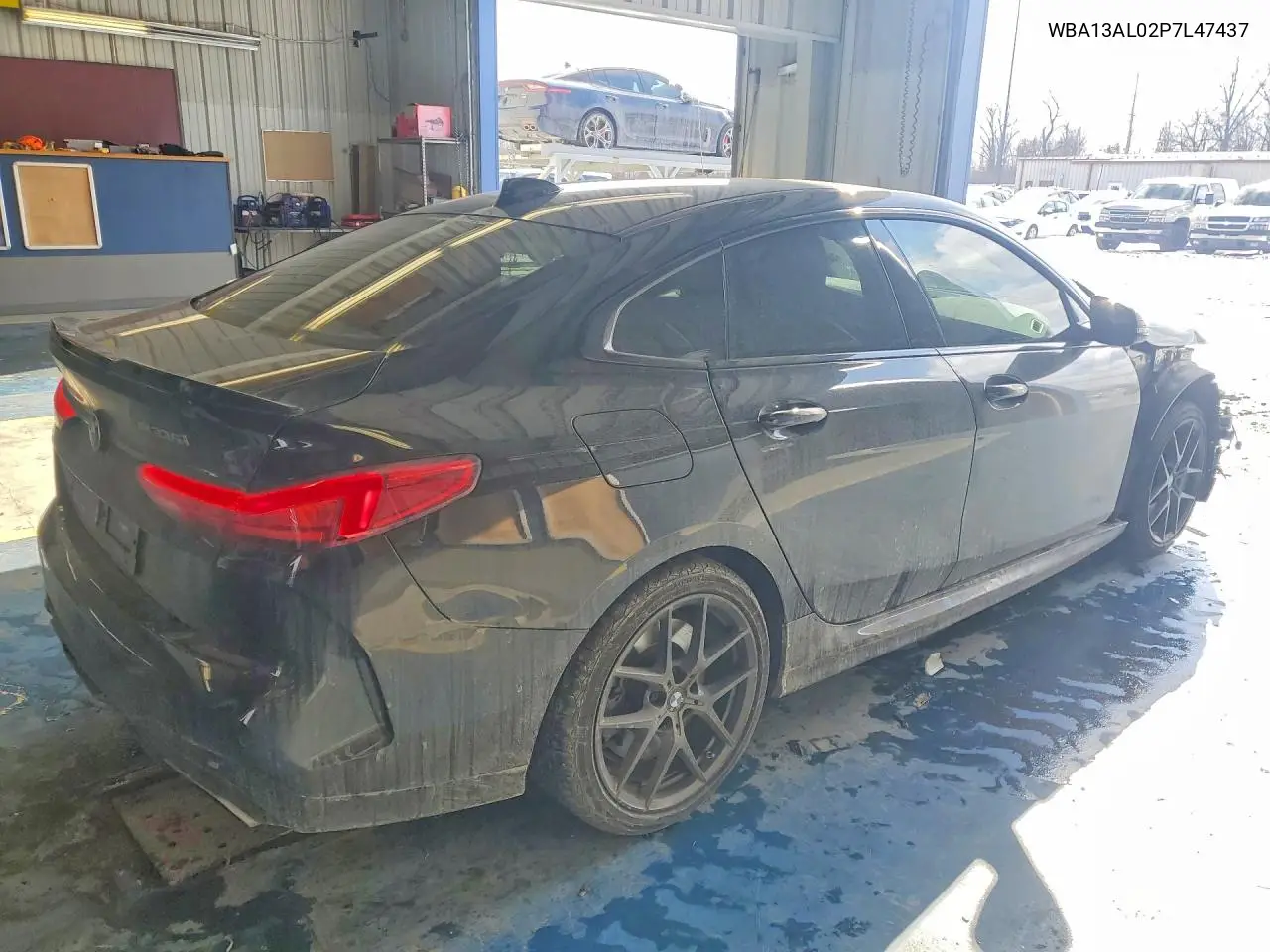 2023 BMW M235Xi VIN: WBA13AL02P7L47437 Lot: 75948545