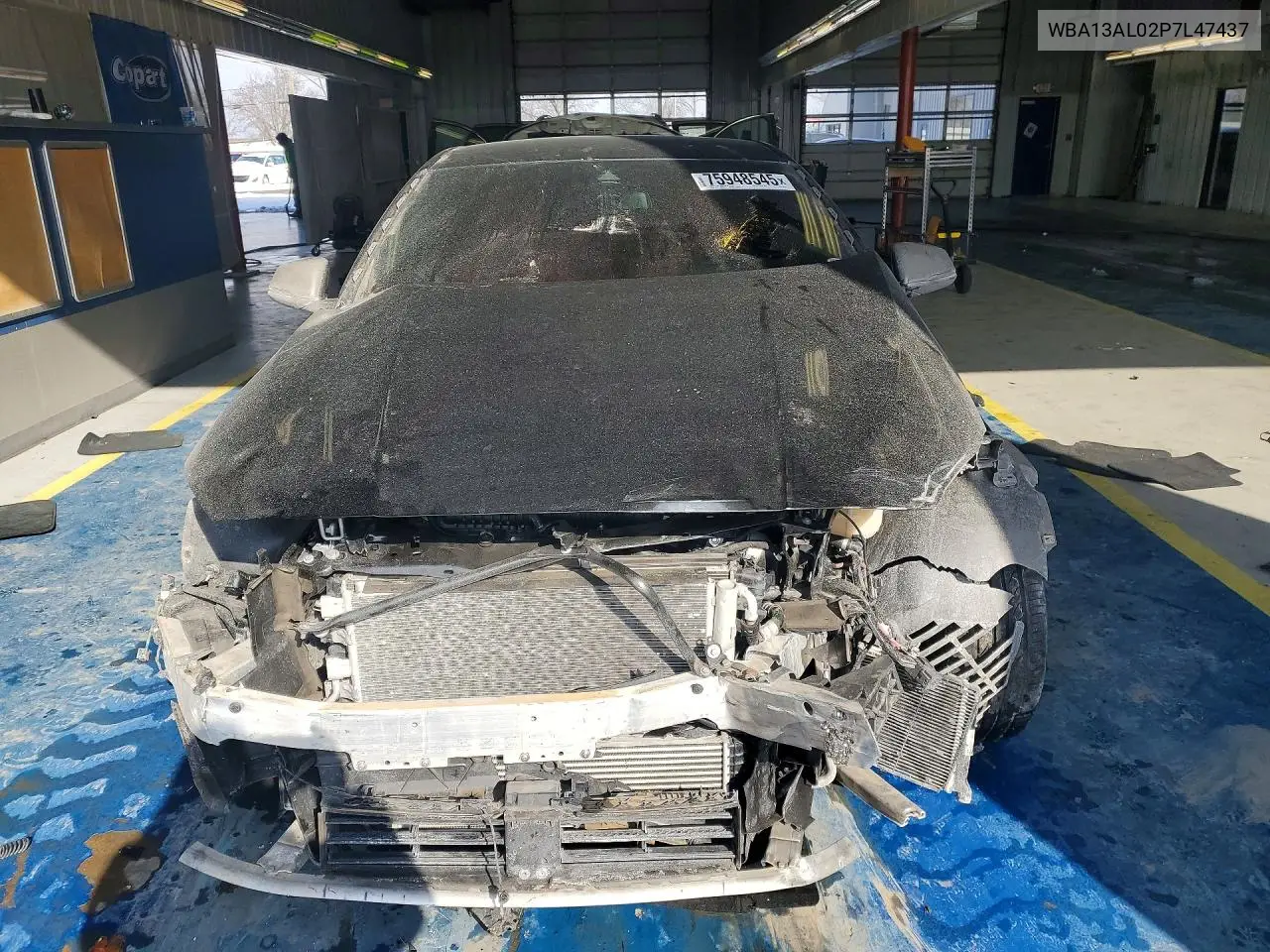 2023 BMW M235Xi VIN: WBA13AL02P7L47437 Lot: 75948545