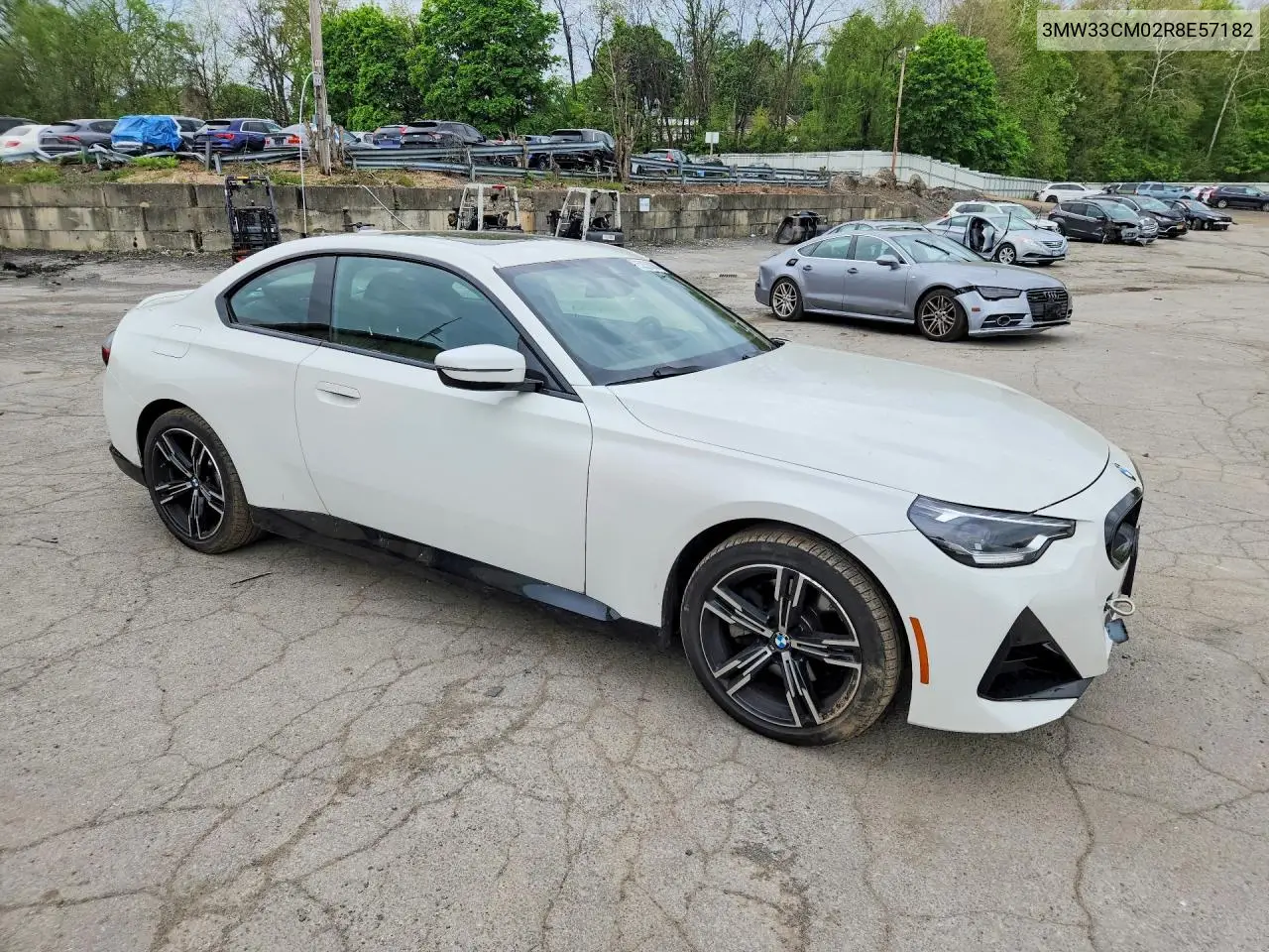 2024 BMW 230Xi VIN: 3MW33CM02R8E57182 Lot: 52235386