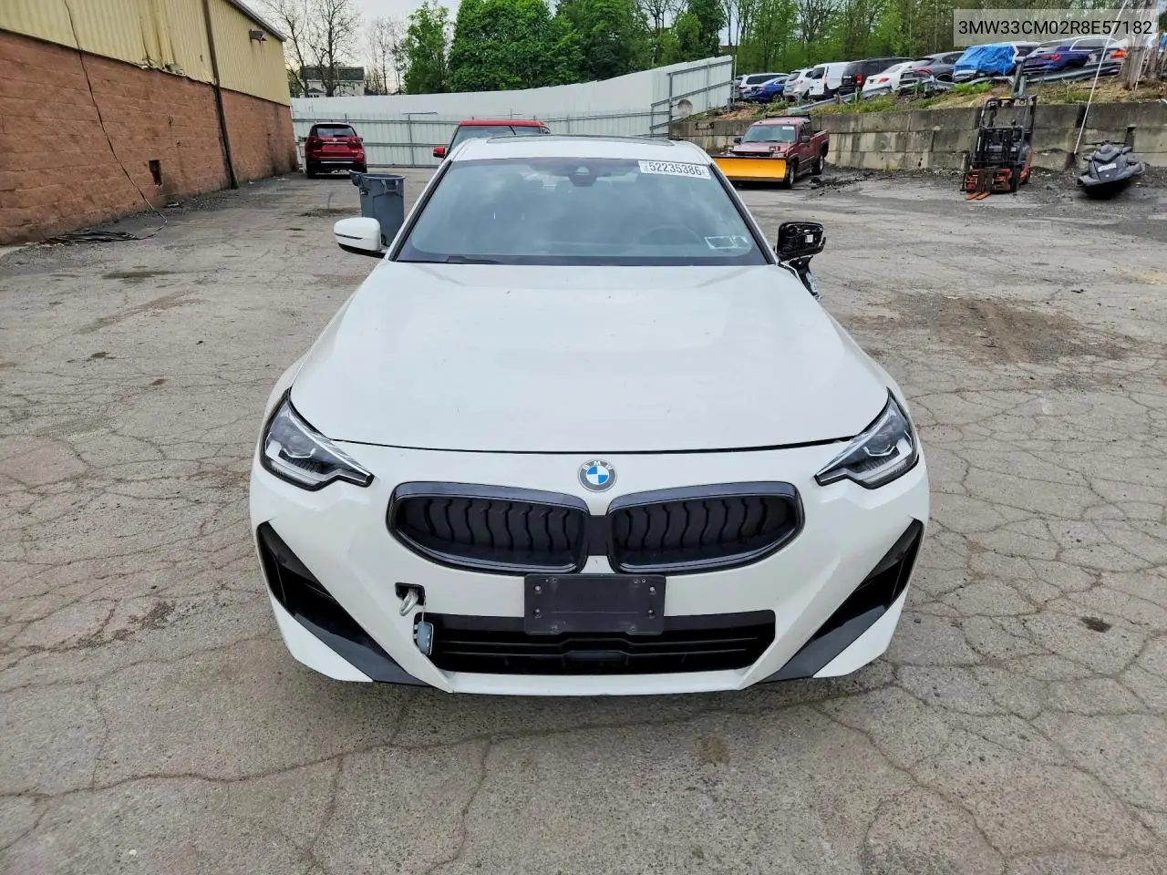 2024 BMW 230Xi VIN: 3MW33CM02R8E57182 Lot: 52235386