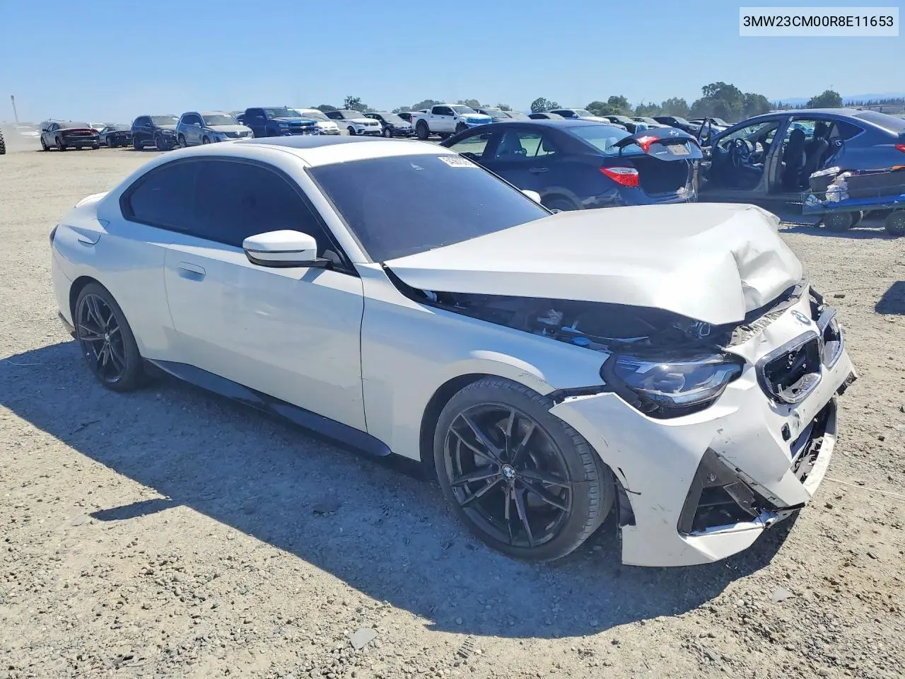 2024 BMW 230I VIN: 3MW23CM00R8E11653 Lot: 54367576