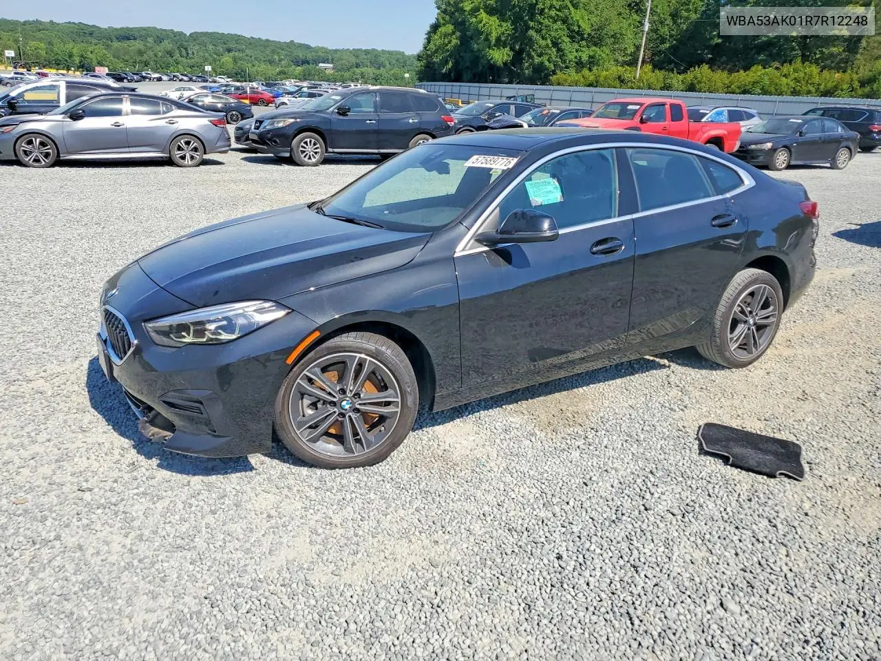 2024 BMW 228I VIN: WBA53AK01R7R12248 Lot: 57589776