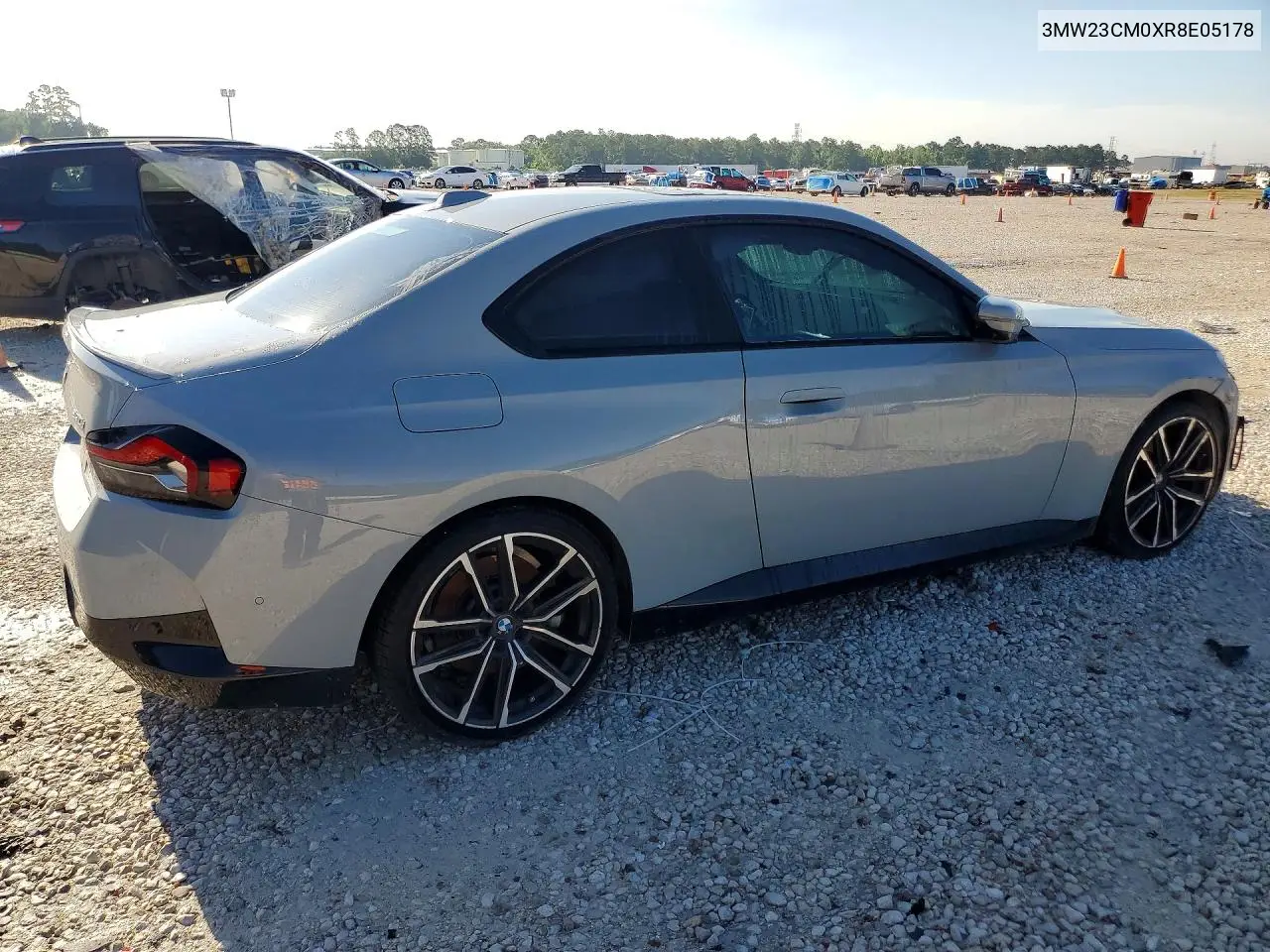 2024 BMW 230I VIN: 3MW23CM0XR8E05178 Lot: 58059356