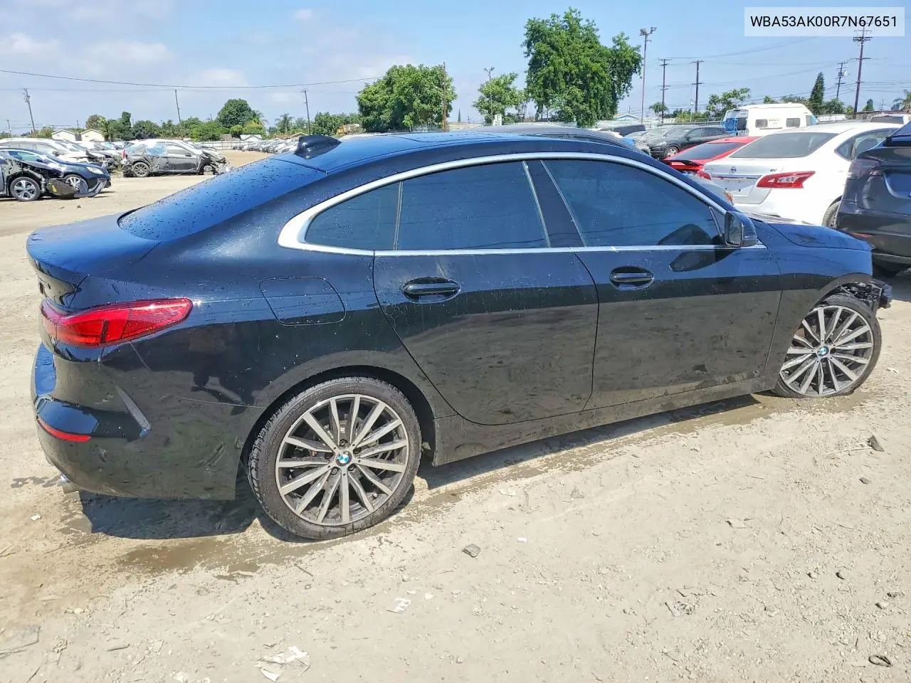 2024 BMW 228I VIN: WBA53AK00R7N67651 Lot: 58847576