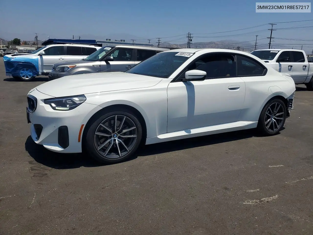 2024 BMW 230I VIN: 3MW23CM01R8E57217 Lot: 59081376
