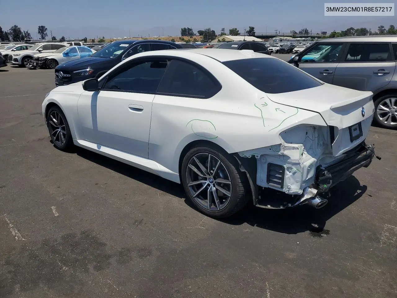 2024 BMW 230I VIN: 3MW23CM01R8E57217 Lot: 59081376