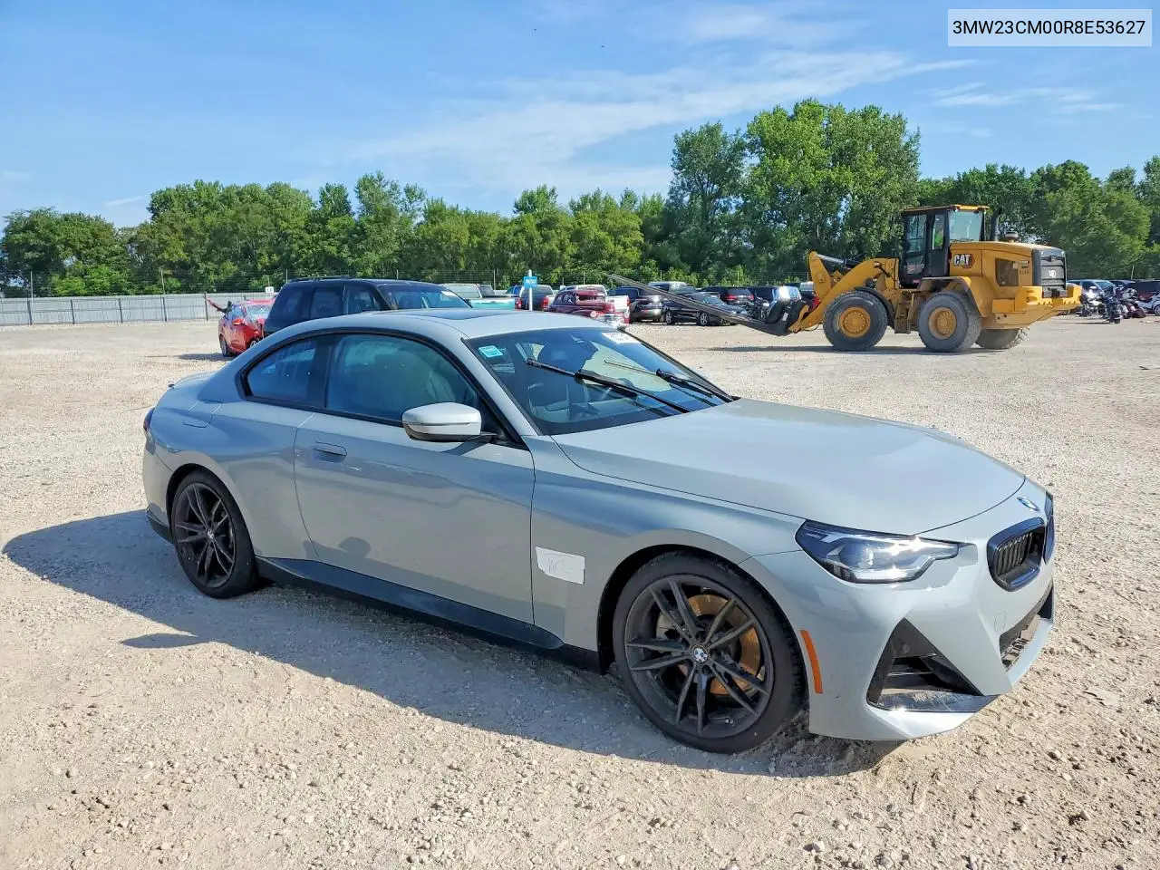 2024 BMW 230I VIN: 3MW23CM00R8E53627 Lot: 60275476