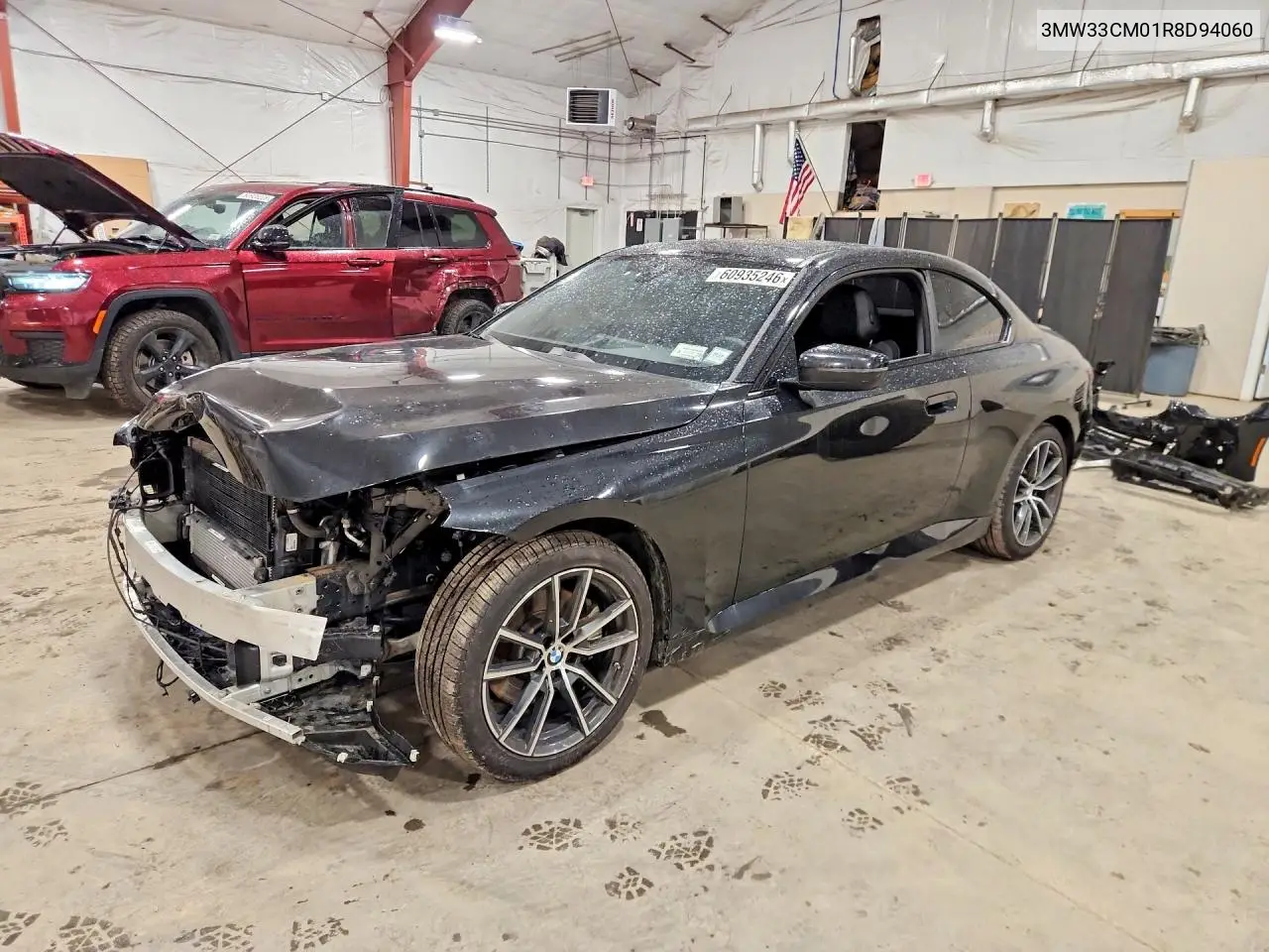 2024 BMW 230Xi VIN: 3MW33CM01R8D94060 Lot: 60935246