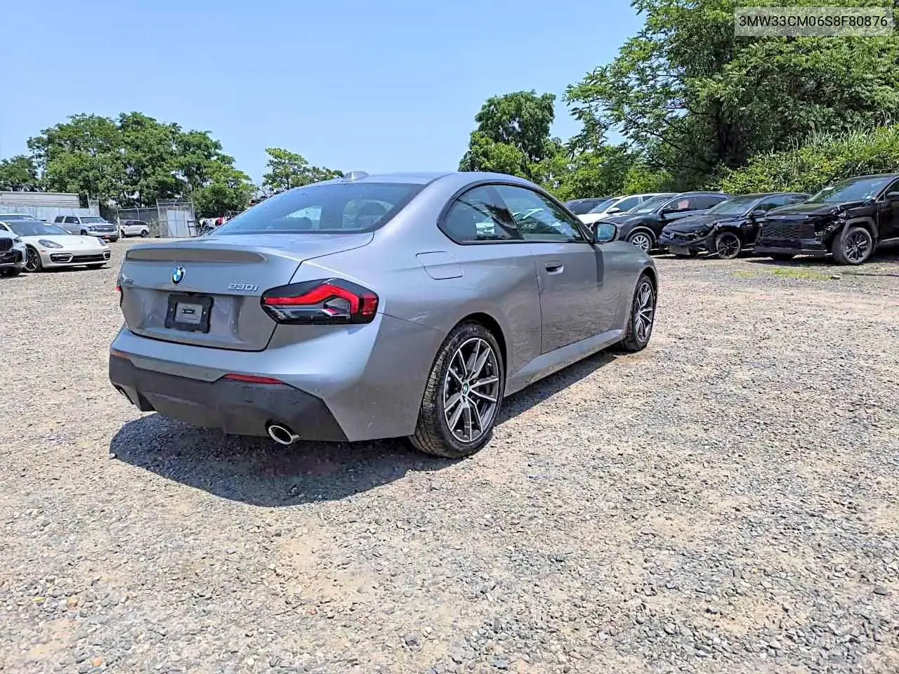 2025 BMW 230Xi VIN: 3MW33CM06S8F80876 Lot: 54855786