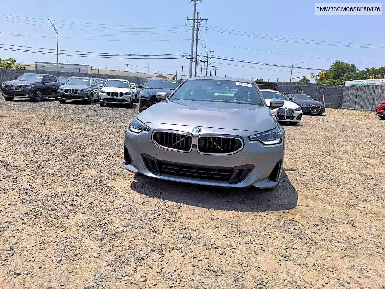 2025 BMW 230Xi VIN: 3MW33CM06S8F80876 Lot: 54855786