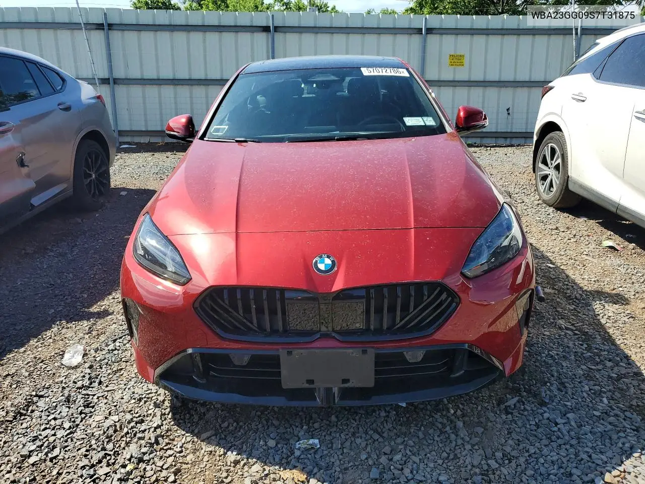 2025 BMW 228Xi VIN: WBA23GG09S7T31875 Lot: 57072786