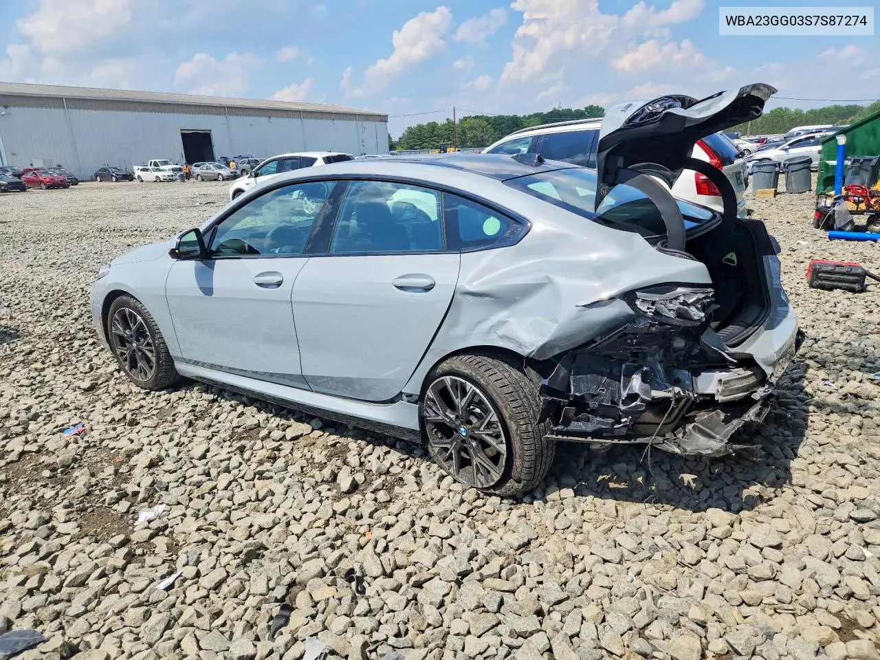2025 BMW 228Xi VIN: WBA23GG03S7S87274 Lot: 57332936