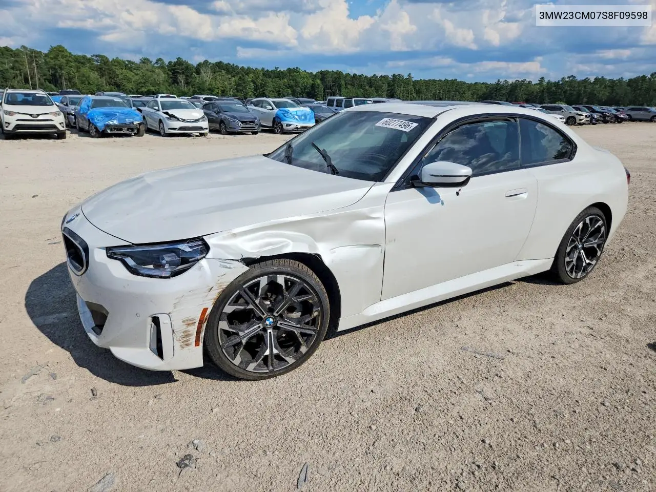 2025 BMW 230I VIN: 3MW23CM07S8F09598 Lot: 60277496