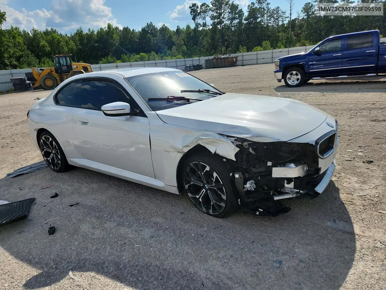 2025 BMW 230I VIN: 3MW23CM07S8F09598 Lot: 60277496