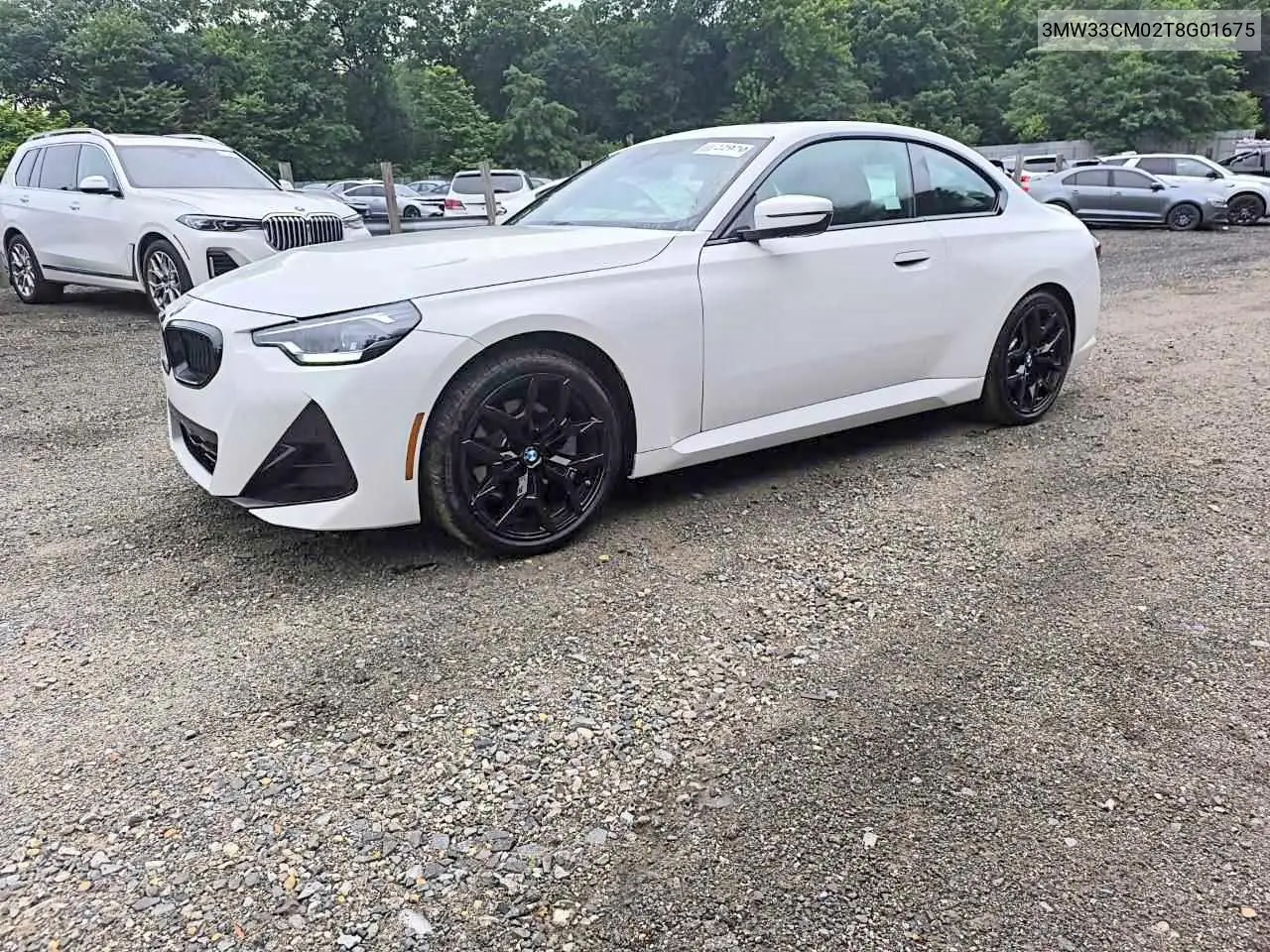 2026 BMW 230Xi VIN: 3MW33CM02T8G01675 Lot: 55641686
